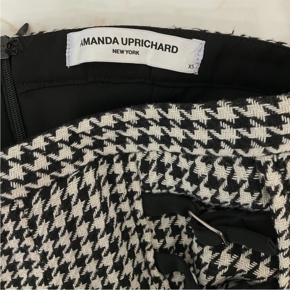 Amanda Uprichard Black and White Mini Skirt - Picture 5 of 5